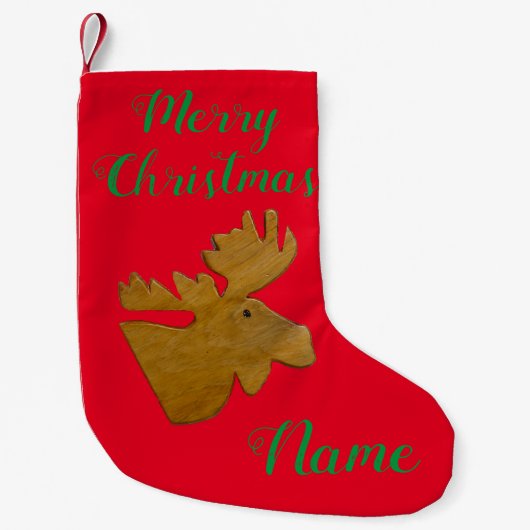Moose Head Thunder_Cove Kleiner Weihnachtsstrumpf (Vorderseite)