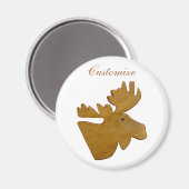 Moose Head Thunder_Cove Magnet (Vorderseite/Rückseite)