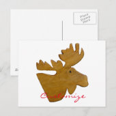 Moose Head Thunder_Cove Postkarte (Vorne/Hinten)