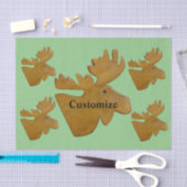 Moose Head Thunder_Cove Seidenpapier (Handwerk)