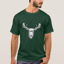 Moose Head Vintag Style Hunt Thema