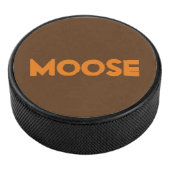 Moose Hockey Puck (3/4)