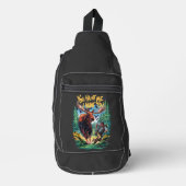 Moose Hunting Crossbody Bag (Vorderseite)