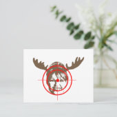 MOOSE HUNTING.png Postkarte (Stehend Vorderseite)