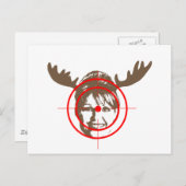 MOOSE HUNTING.png Postkarte (Vorne/Hinten)