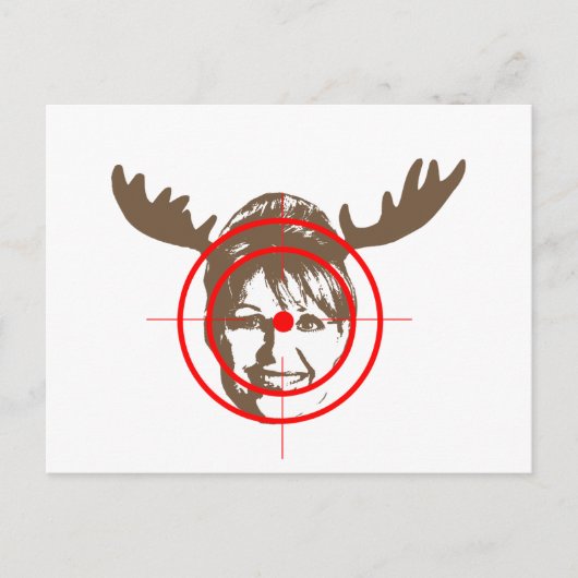 MOOSE HUNTING.png Postkarte (Vorderseite)