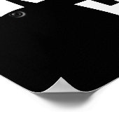 Moose Hunting Poster (Ecke)