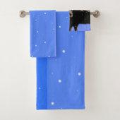 Moose im Winter - Original Wildlife Art Badhandtuch Set (Insitu)