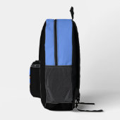Moose im Winter - Original Wildlife Art Bedruckter Rucksack (Rechts)