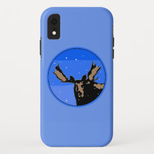 Moose im Winter - Original Wildlife Art Case-Mate iPhone Hülle