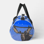 Moose im Winter - Original Wildlife Art Duffle Bag (Rechts)