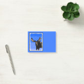 Moose im Winter - Original Wildlife Art Post-it Klebezettel (Büro)