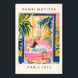 Moose in Bathtub Art Print Tropical Bathroom Wall Poster<br><div class="desc">Moose in Bathtub Art Print Tropical Bathroom Wall Decor

classic art poster,  fine art wall decor,  famous artist prints,  museum inspired art,  matisse poster,  japanese art print,  ukiyo e wall art,  william morris pattern,  arts and crafts art,  monet impressionist art,  picasso inspired poster,  timeless wall art</div>