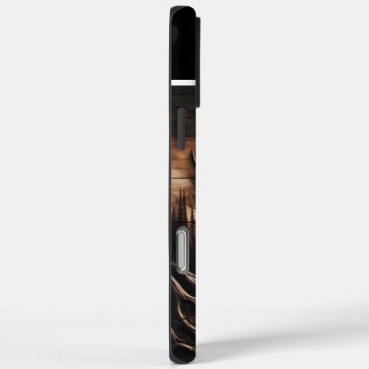 Moose in Wald Case-Mate iPhone Hülle (Rückseite / Rechts)