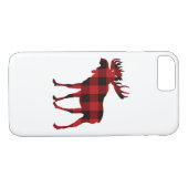 Moose iPhone Case Buffalo Karierte Weihnachtsmühle (Rückseite (Horizontal))
