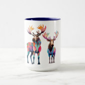 Moose is Waiting to Join a Herd Tasse (Zentrum)