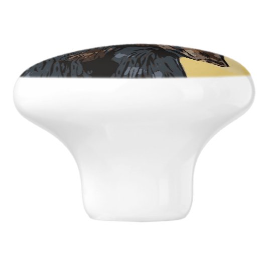 MOOSE KERAMIKKNAUF (Seitenansicht)