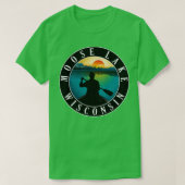 Moose Lake Wisconsin Canoeing 2 T-Shirt (Design vorne)