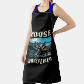 Moose Lover Funny Moose Jagd Schürze (InSitu)