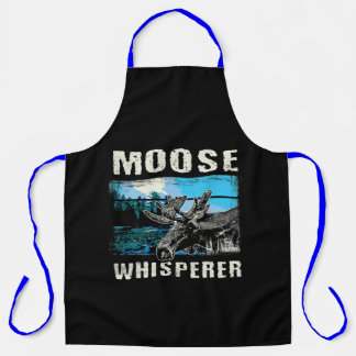 Moose Lover Funny Moose Jagd Schürze