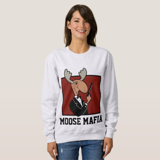 MOOSE MAFIA, lustige T - Shirt (Vorne ganz)