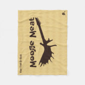 Moose Meat Rock Band Fleece Blanket (Vorderseite)