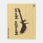 Moose Meat Rock Band Fleece Blanket (Vorderseite)