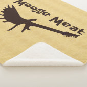 Moose Meat Rock Band Fleece Blanket Sherpadecke (3/4)