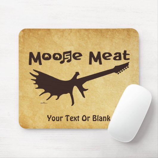 Moose Meat Rock Band Mousepad (Mit Mouse)