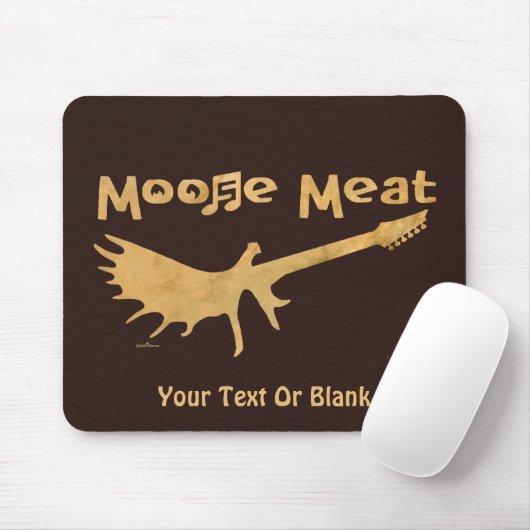 Moose Meat Rock Band Mousepad (Mit Mouse)