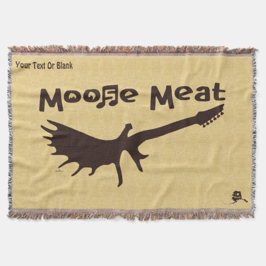 Moose Meat Rockband Decke (Vorderseite)