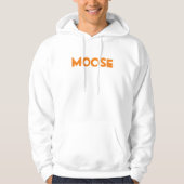Moose Men's Basic Hooded Sweatshirt (Vorderseite)