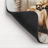 Moose Mouse Pad Mousepad (Ecke)