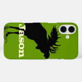 Moose Personalisiert iPhone Case-Mate iPhone Hülle (Rückseite (Horizontal))