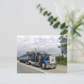 Moose Peterbilt 359 Postcard Postkarte (Stehend Vorderseite)