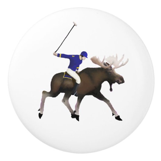 Moose Polo Keramikknauf (Vorderseite)