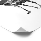 Moose Poster Print (Ecke)