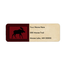 Moose Red Black Karo Tan