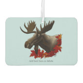 Moose Red Maple Blätter Autolufterfrischer (Rückseite)