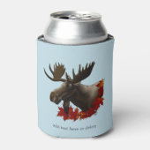 Moose Red Maple Blätter Dosenkühler (Kanne Vorderseite)