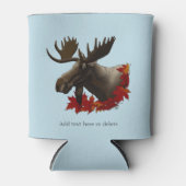 Moose Red Maple Blätter Dosenkühler (Vorderseite)