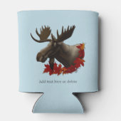 Moose Red Maple Blätter Dosenkühler (Rückseite)
