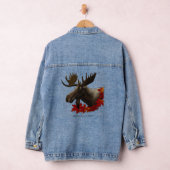 Moose Red Maple Blätter Jeansjacke (Hangar)