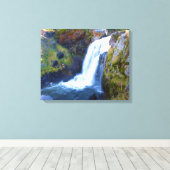 Moose River Falls Leinwanddruck (Insitu (Holzboden))