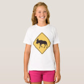 Moose Road Sign T-Shirt (Vorne ganz)