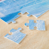 Moose Speed Skating on a Frozen Ice Track Puzzle (Seite)