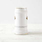 Moose Stein-Walden, Henry David Thoreau Zitat Bierglas (Mittel)