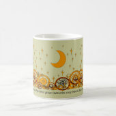 Moose Swirl Stars Moon Peace Joy Ho Ho Stein Kaffeetasse (Mittel)