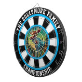 Moose Target Forest Artwork Dartscheibe (Vorderseite rechts)