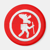Moose Trail Marker Magnet (Vorne)